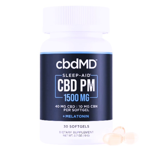 cbdMD PM Softgel Capsules